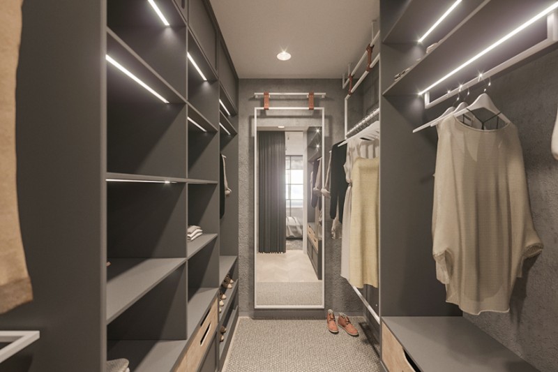 Дизайн квартиры, спроектированной для молодой девушки