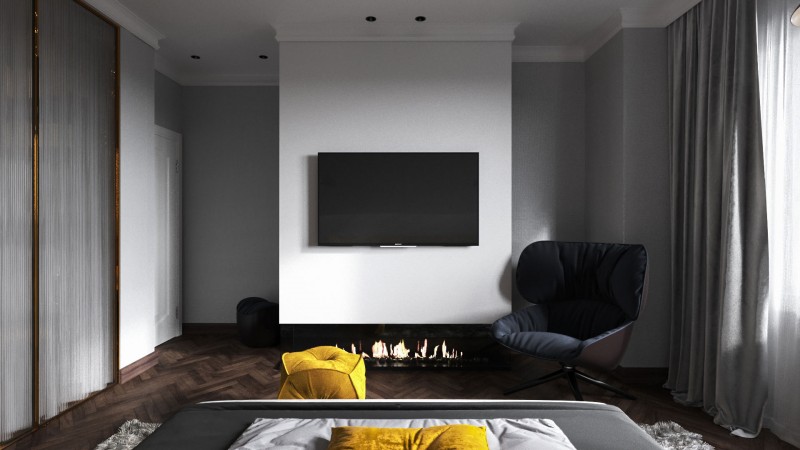 Компромисс между современной классикой и минимализмом в оформлении квартиры