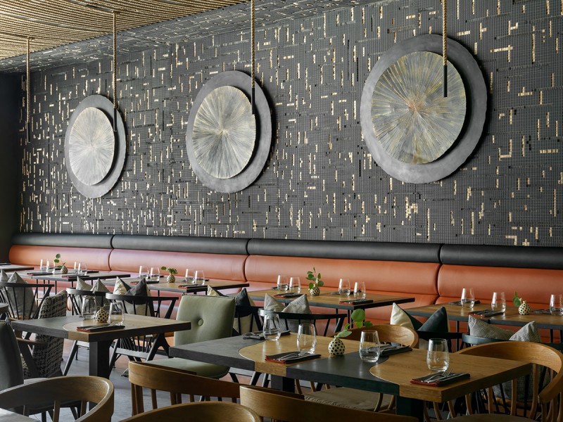 Нотки восточного стиля в интерьере ресторана