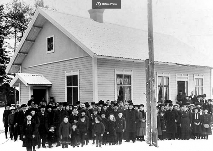 Обновленный молодой семейной парой миссионерский дом 1888 года постройки в Марким-Оркеста, Швеция