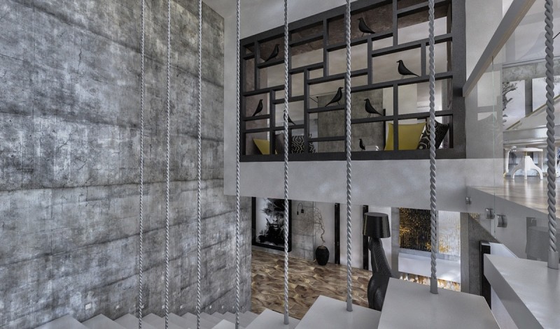 Проект двухэтажного таунхауса с потрясающим дизайном для молодой пары