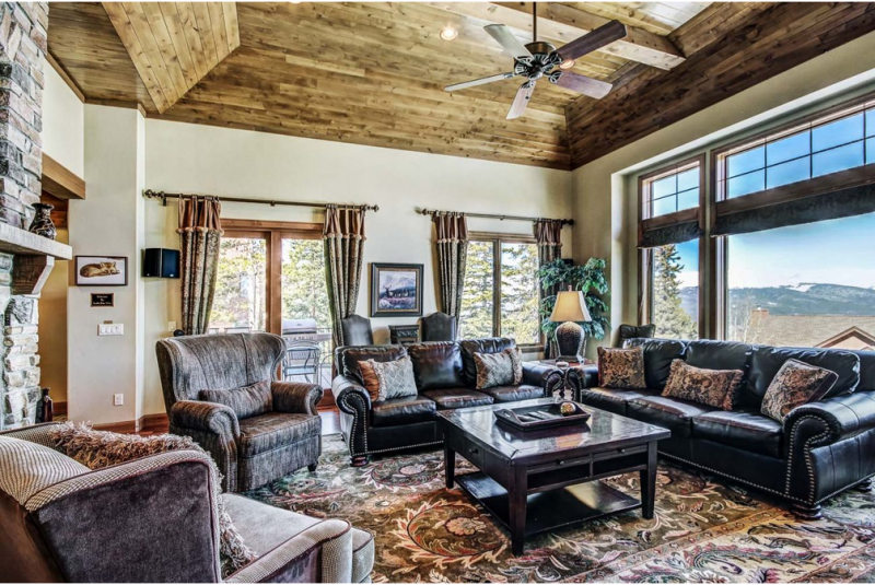 Роскошная лыжная вилла, расположенная в Колорадо