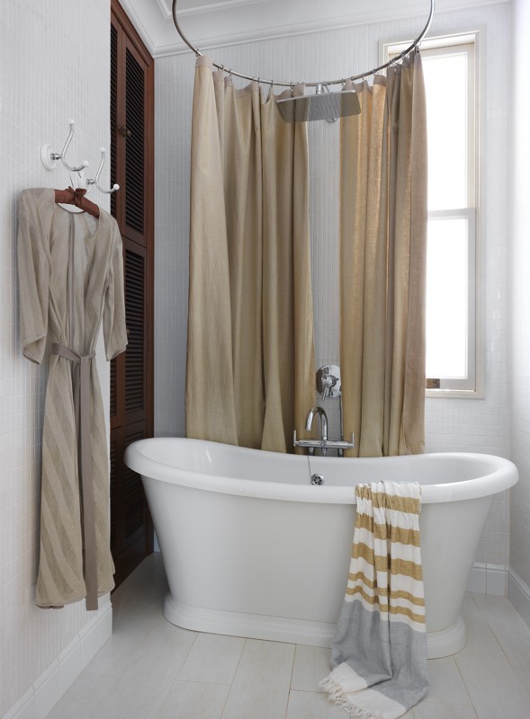 Светлые апартаменты в эклектическом стиле