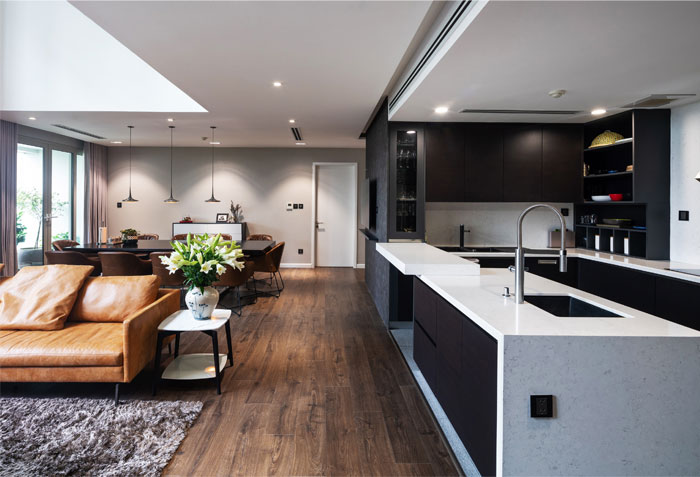 Двухуровневая квартира в Ханое