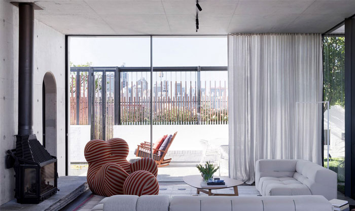 Интерьер кливлендской резиденции на крыше