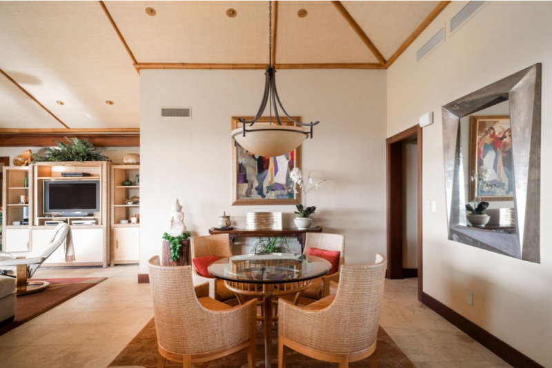 Интерьер виллы на Гавайях Интерьер виллы на Гавайях