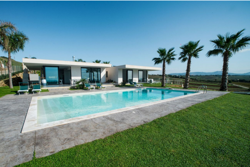 Коттедж с великолепным панорамным видом на Портопало, Сицилия