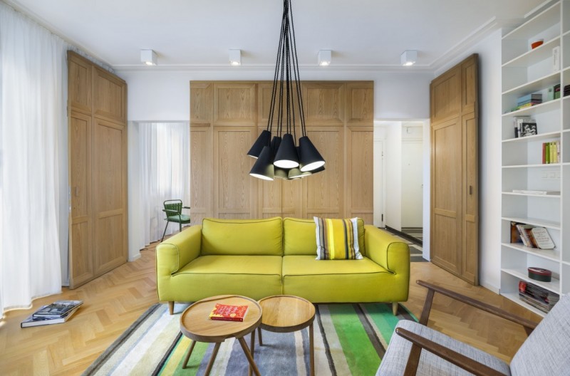 Привлекательная и свежая атмосфера апартаментов в Софии, Болгария