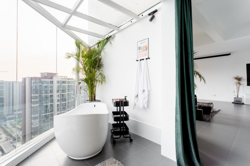 Сочетание элегантной мебели с манхэттенским курортным стилем