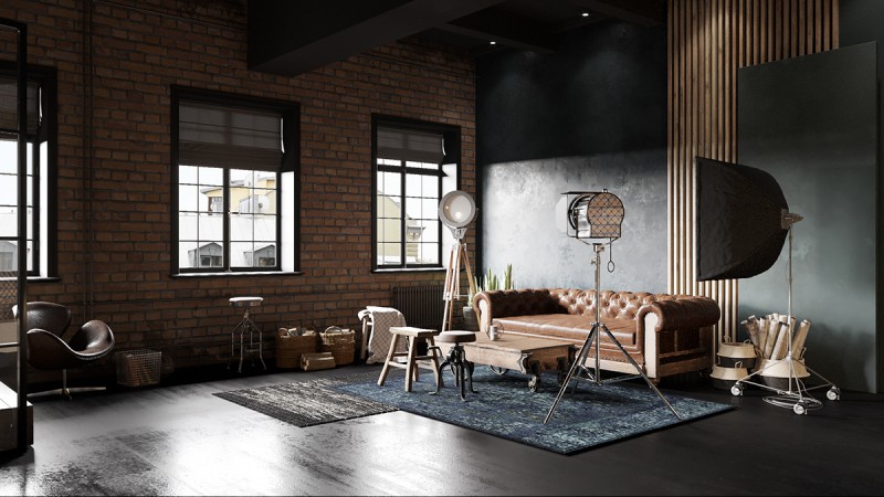 Стильный лофт