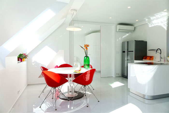 Залитая светом квартира в центре Будапешта, Венгрия