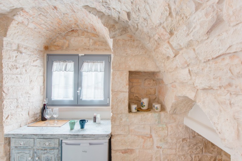 Дом-трулло в итальянском городке Локоротондо, построенный в 1714 году