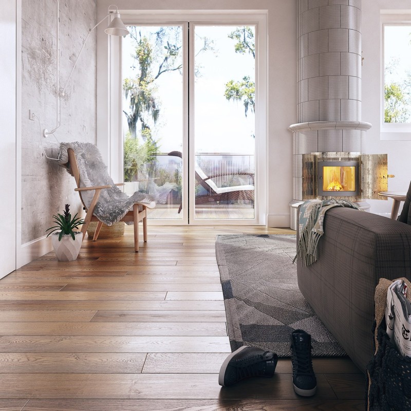 Интерьер дома в скандинавском стиле