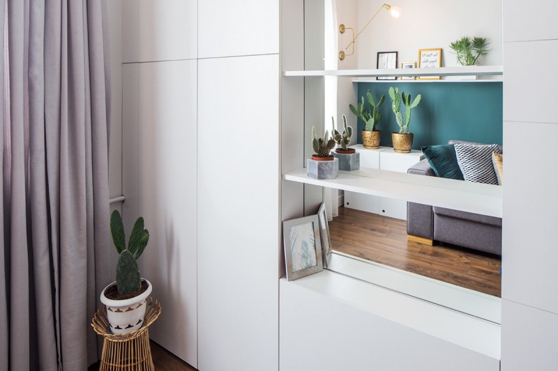 Легкий свежий интерьер апартаментов в Стамбуле