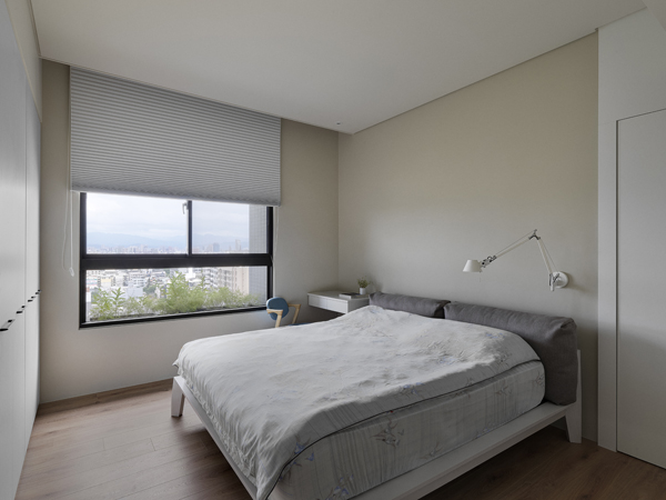 Минималистский дизайн квартиры в городе Тайчжун, Китай