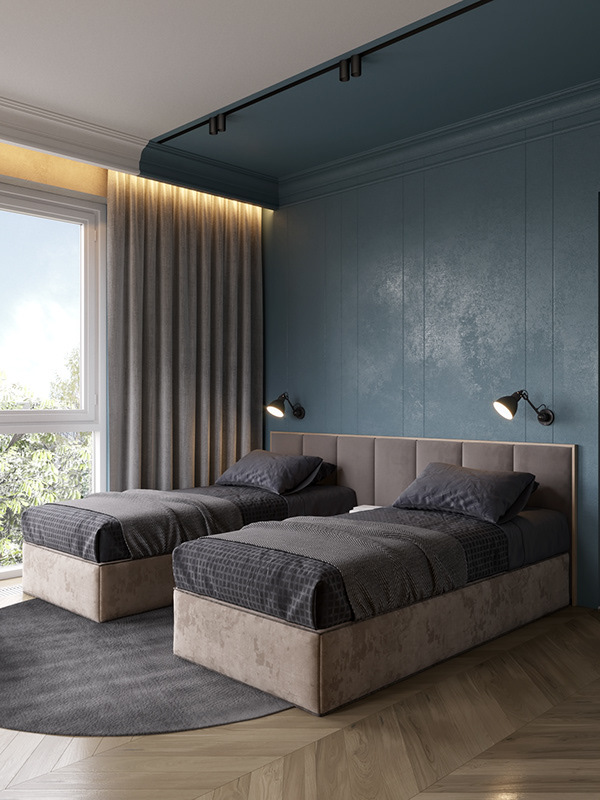 Натуральные материалы и уютная атмосфера в дизайне загородного дома