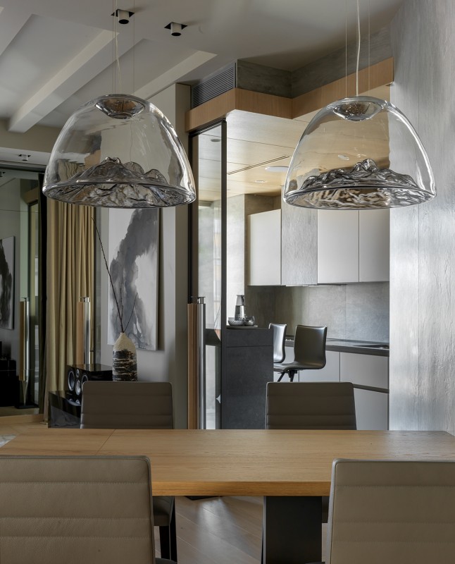 Оформление квартиры в бежево-серой гамме