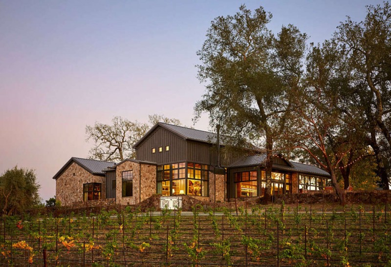 Ранчо, расположенное в Калистоге, Калифорния