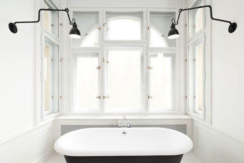 Сочетание модерна и индустриального стиля