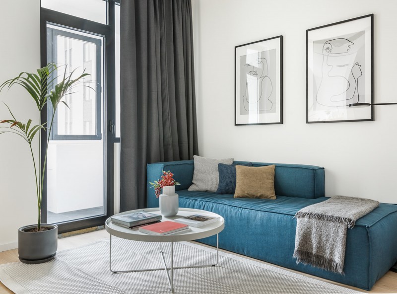 Светлая уютная квартира площадью 45 кв.м.