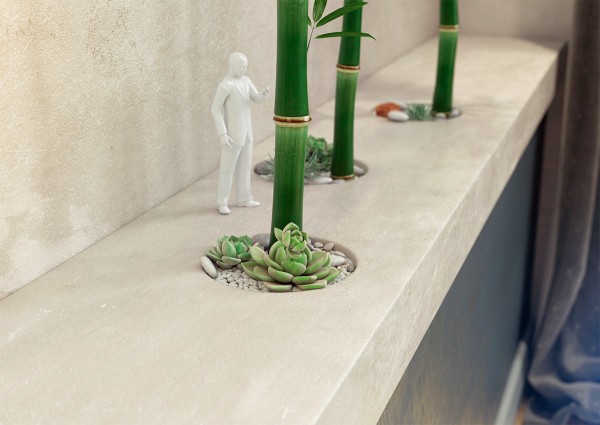 Акцент на деревянные панели в интерьере уютной квартиры