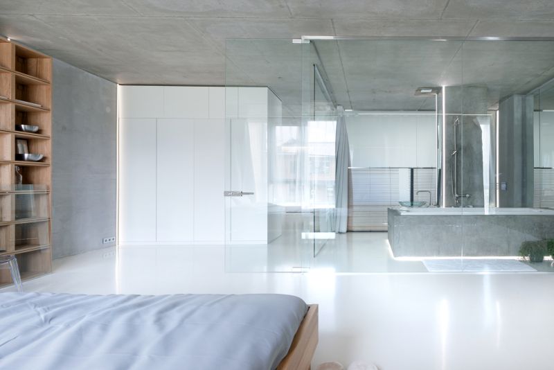 Белоснежный интерьер квартиры в минималистском стиле