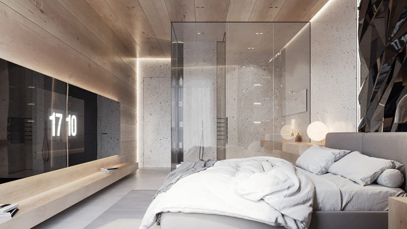 Четырехуровневая квартира, расположенная в небоскребе в центре Киева Четырехуровневая квартира, расположенная в небоскребе в центре Киева