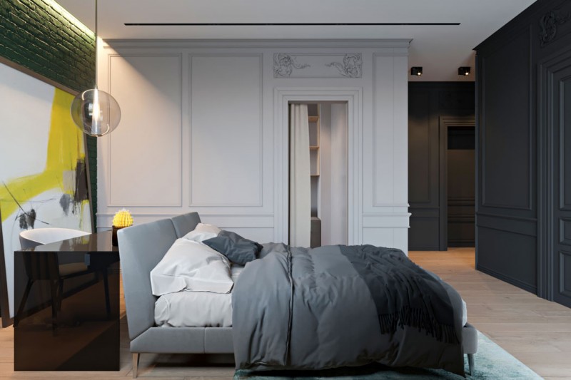 Эклектичный стиль с элементами классики и лофт