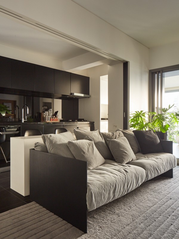 Функциональный интерьер квартиры в Сан-Паулу, Бразилия