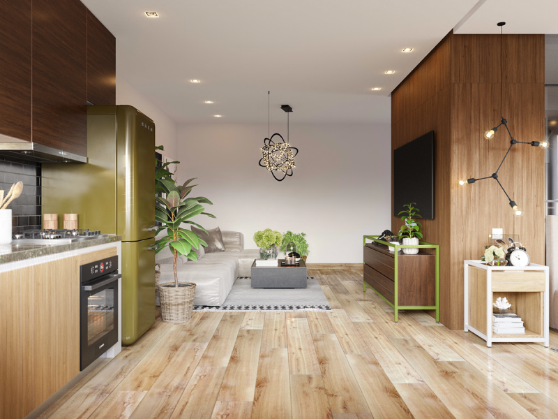 Интерьер уютной квартиры в Харькове