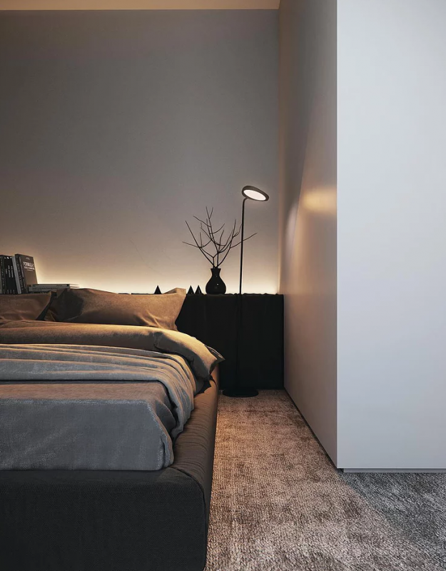 Интерьер варшавской квартиры в серых тонах Интерьер варшавской квартиры в серых тонах