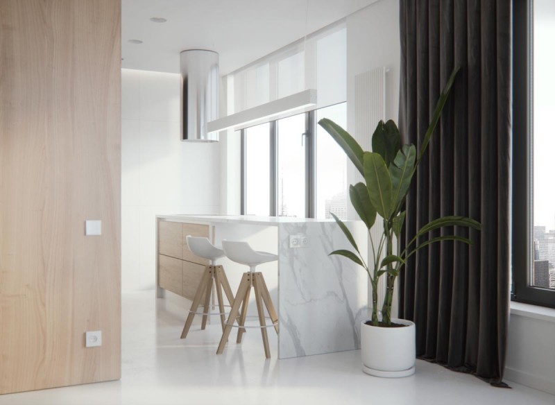 Проект квартиры для молодой пары в Киеве