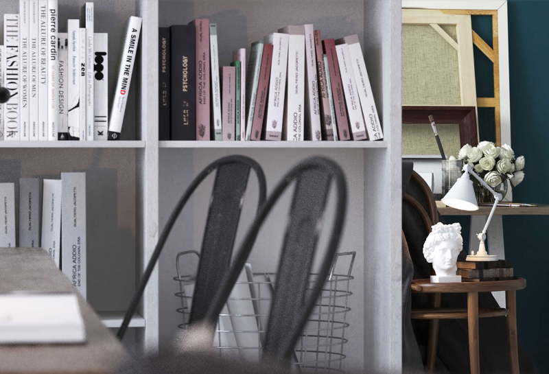 Проект квартиры художника в светлых тонах