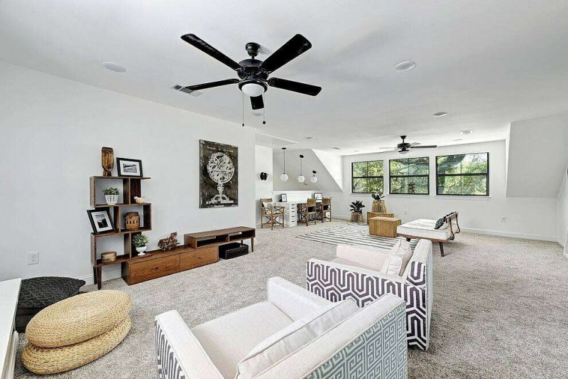 Резиденция середины ХХ века в Остине, штат Техас