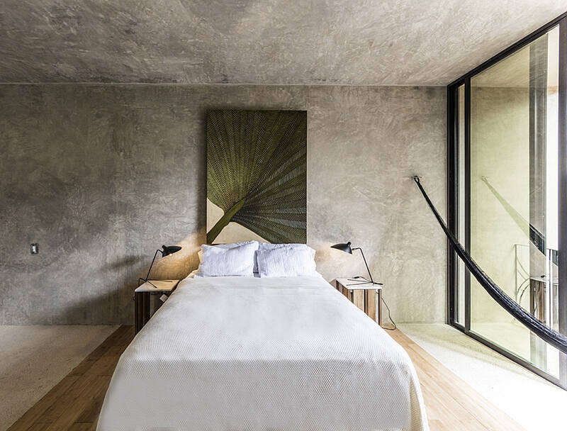 Интерьер современного дома в Мериде, Мексика Интерьер современного дома в Мериде, Мексика