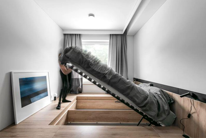 Минималистичные апартаменты в Вильнюсе