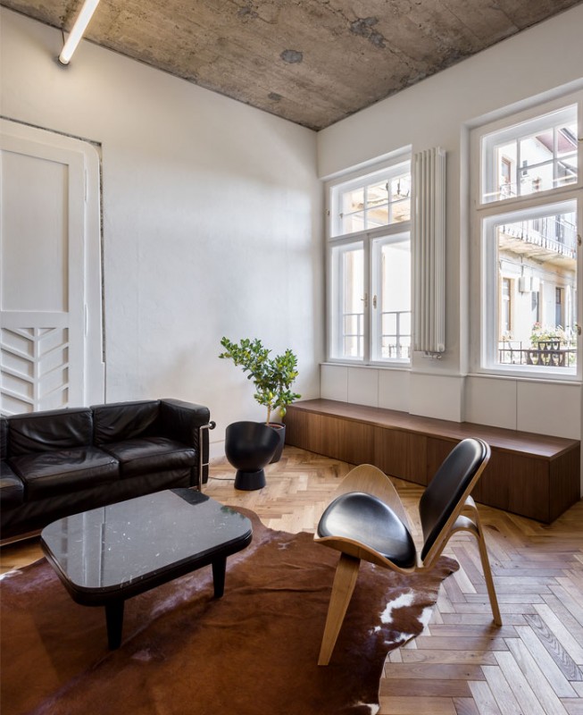 Стильный интерьер апартаментов в городе Орадя, Румыния Стильный интерьер апартаментов в городе Орадя, Румыния