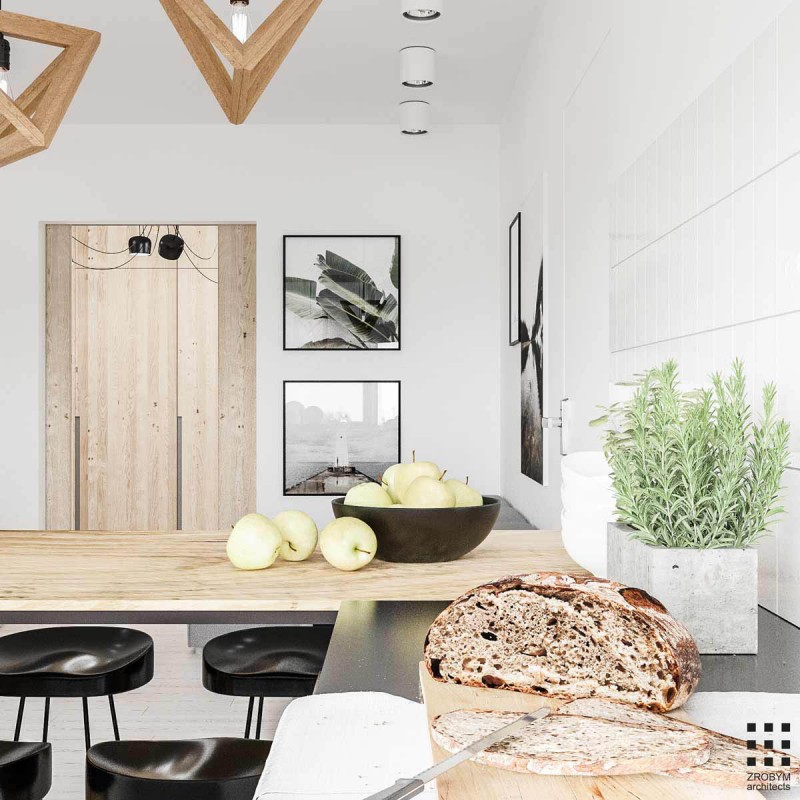 Дизайн-проект контрастных апартаментов