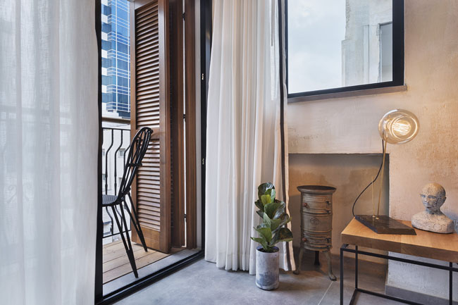 Интерьер отеля Vera в Тель-Авиве