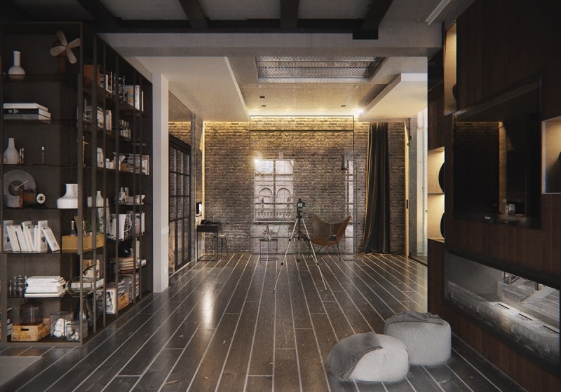 Изысканный лофт в Нью-Йорке Изысканный лофт в Нью-Йорке