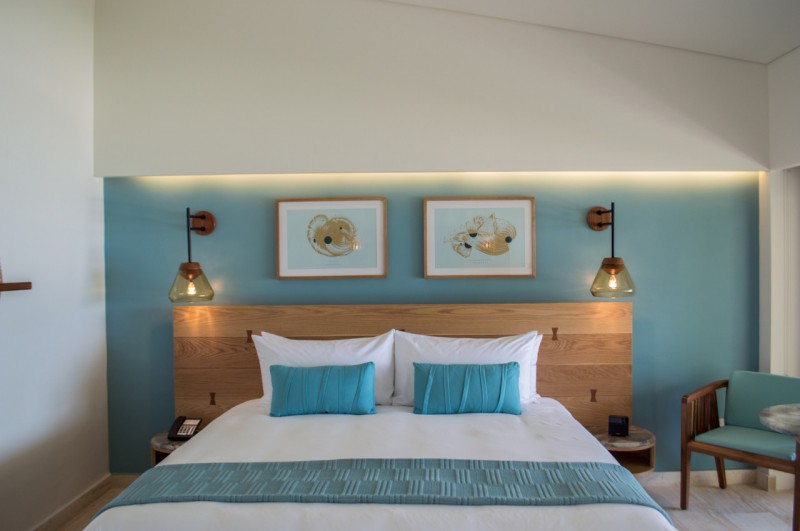 Мексиканские мотивы в интерьере отеля Presidente Intercontinental на курорте Косумель