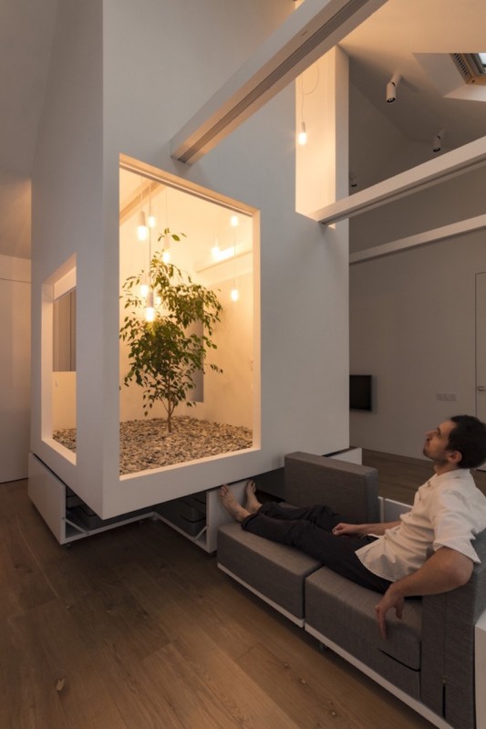 Мини-сад в многофункциональной квартире