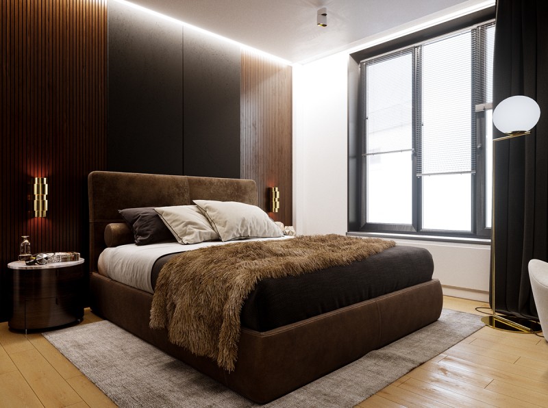 Брутальный интерьер холостяцкой квартиры Брутальный интерьер холостяцкой квартиры