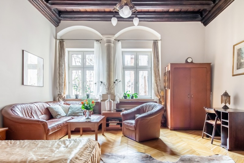 Элегантный интерьер квартиры-студии Элегантный интерьер квартиры-студии