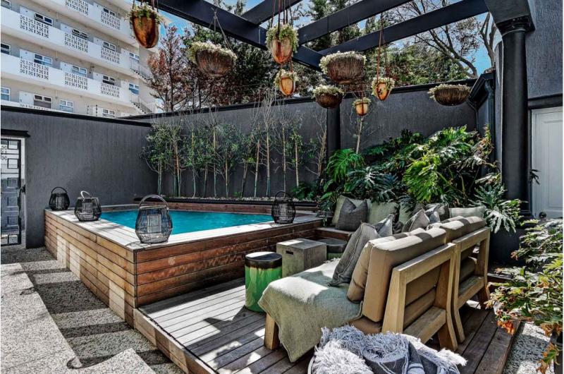 Городская вилла с внутренним двориком в Кейптауне, ЮАР