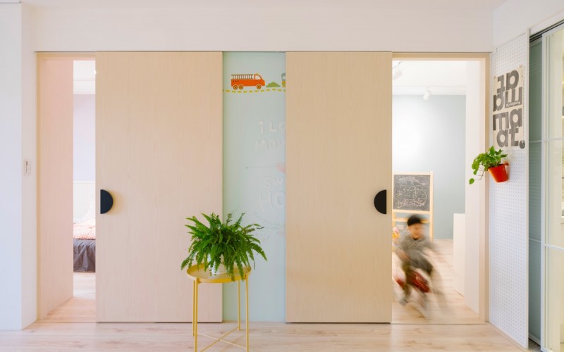 Красочная квартира на Тайване