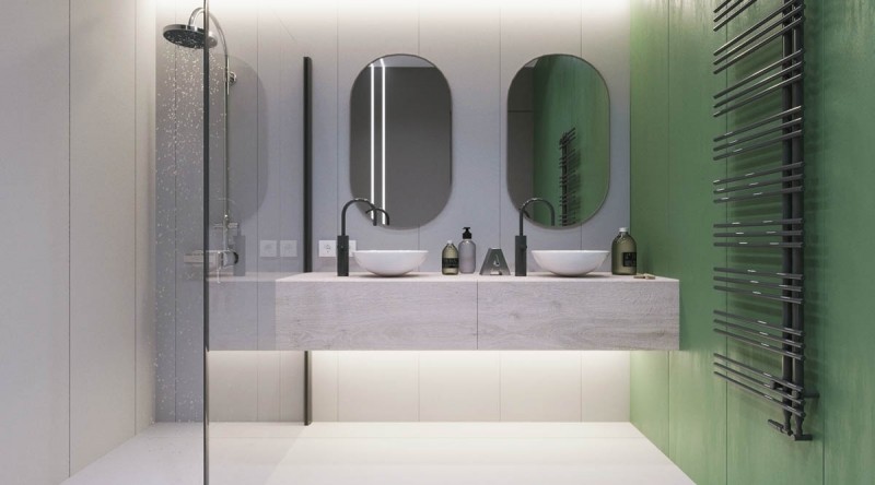 Проект небольших апартаментов в Кракове, Польша