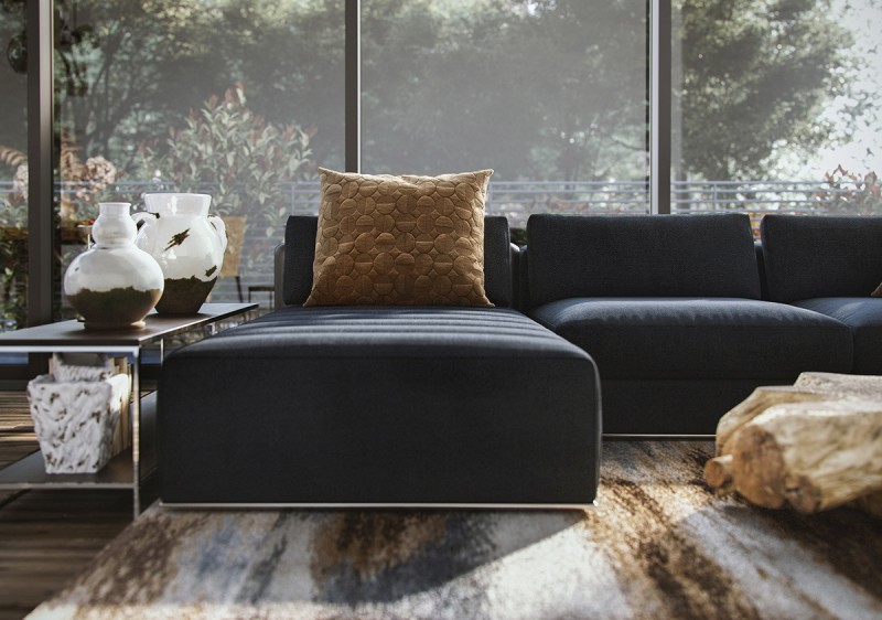 Проект уютной гостиной