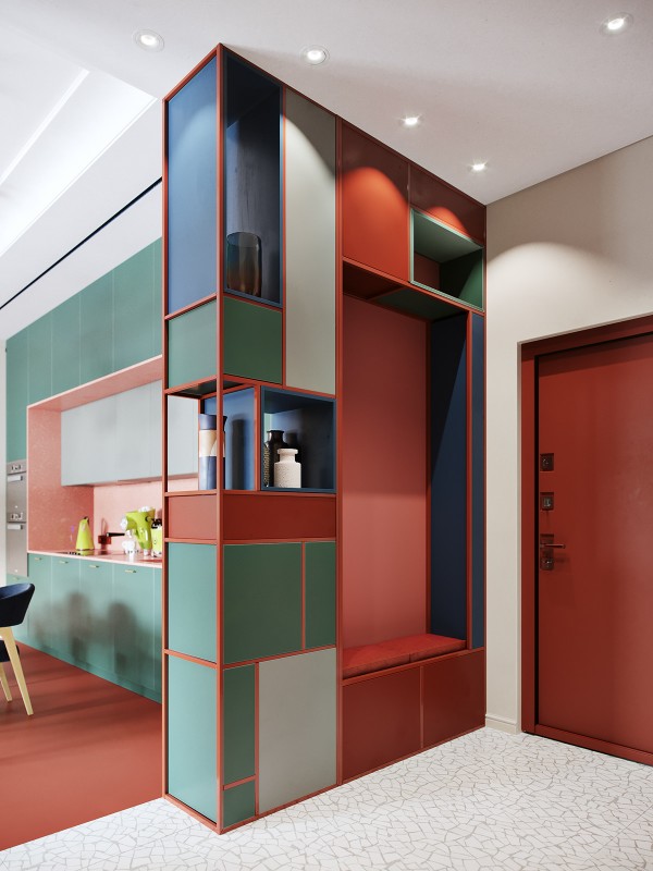 Разноцветный интерьер: стильное буйство красок Разноцветный интерьер: стильное буйство красок