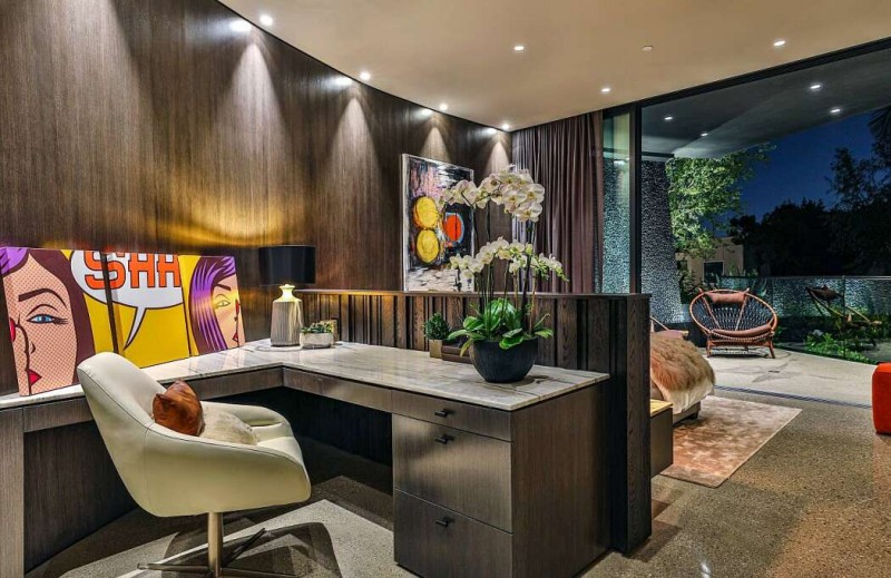 Роскошный дом на Голливудских холмах